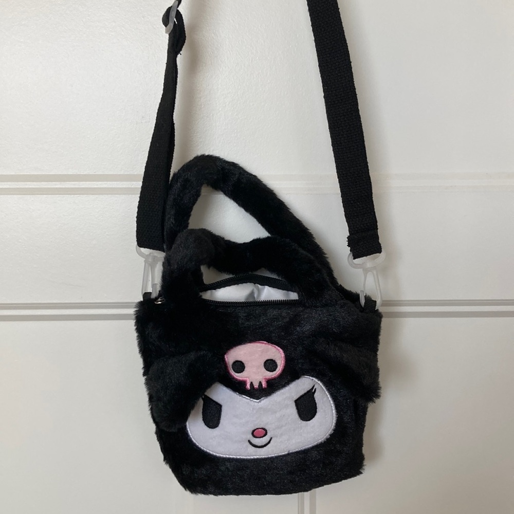 Cute Kuromi Fuzzy Bag